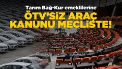 Emekli ve Esnafa ÖTV'siz Araç Müjdesi: Meclis'teki Yeni Kanun Teklifinde 5 Yıl Satmama Şartı! - Bugiad